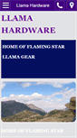 Mobile Screenshot of llamahardware.com